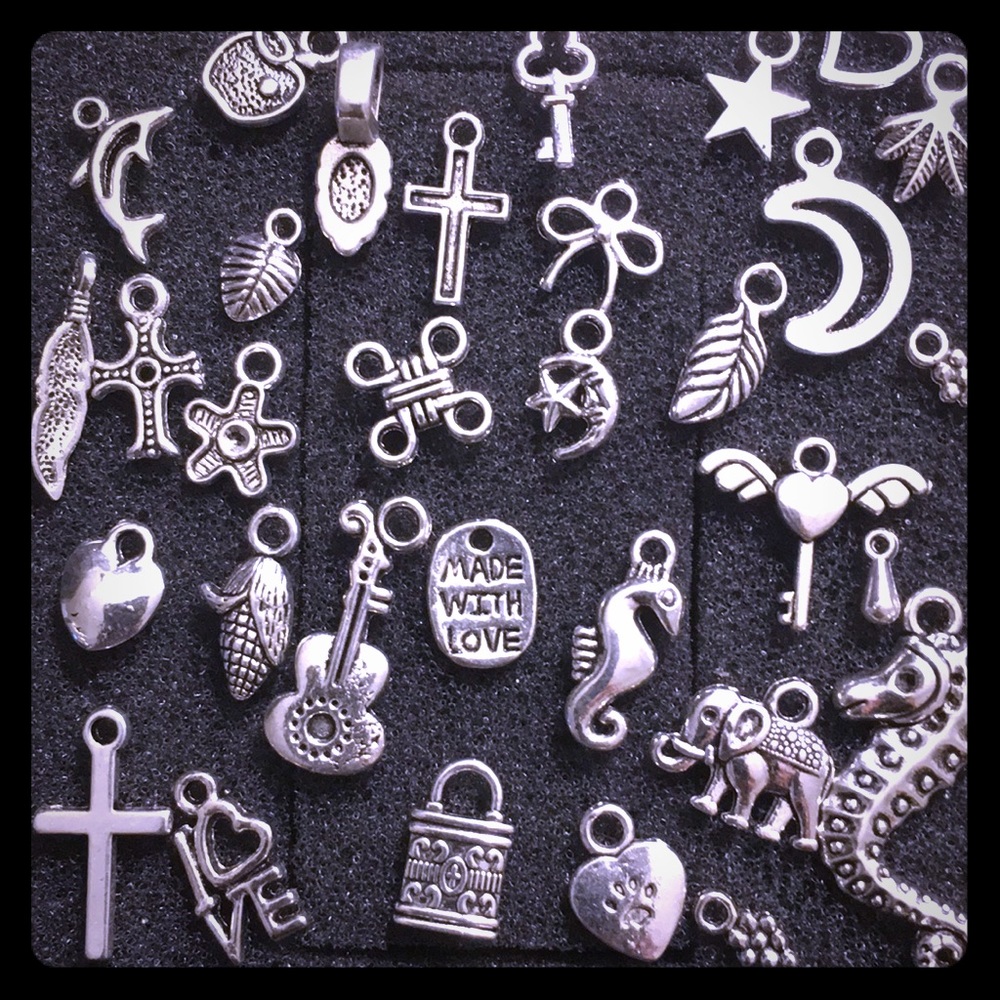 Silver charms from Tibet. NO DUPLICATES